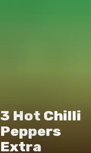 3 Hot Chilli Peppers Extra